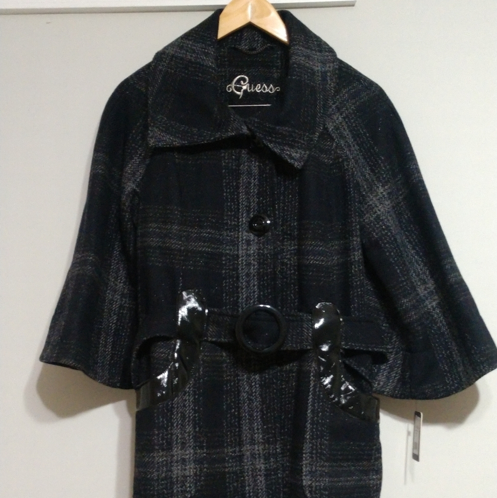 NWT - Women's Guess Wool Coat - Size L